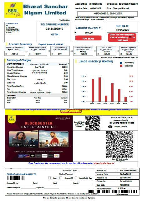  Minol USA business utility bill 